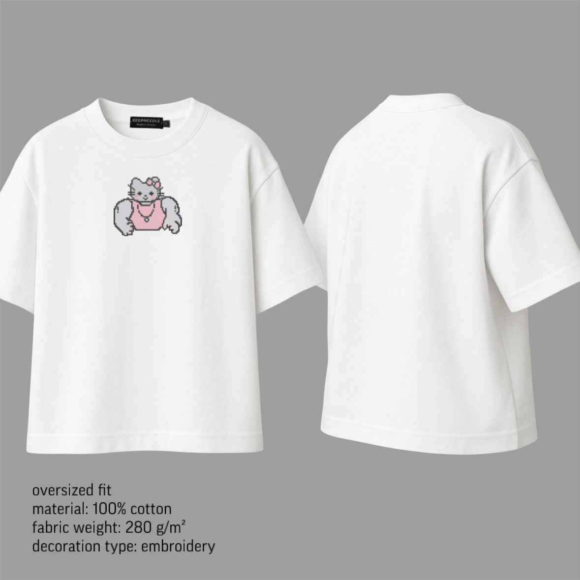 KITTY PIXEL T-SHIRT