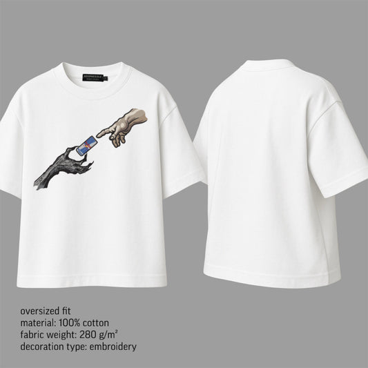 God & hand red bull t-shirt