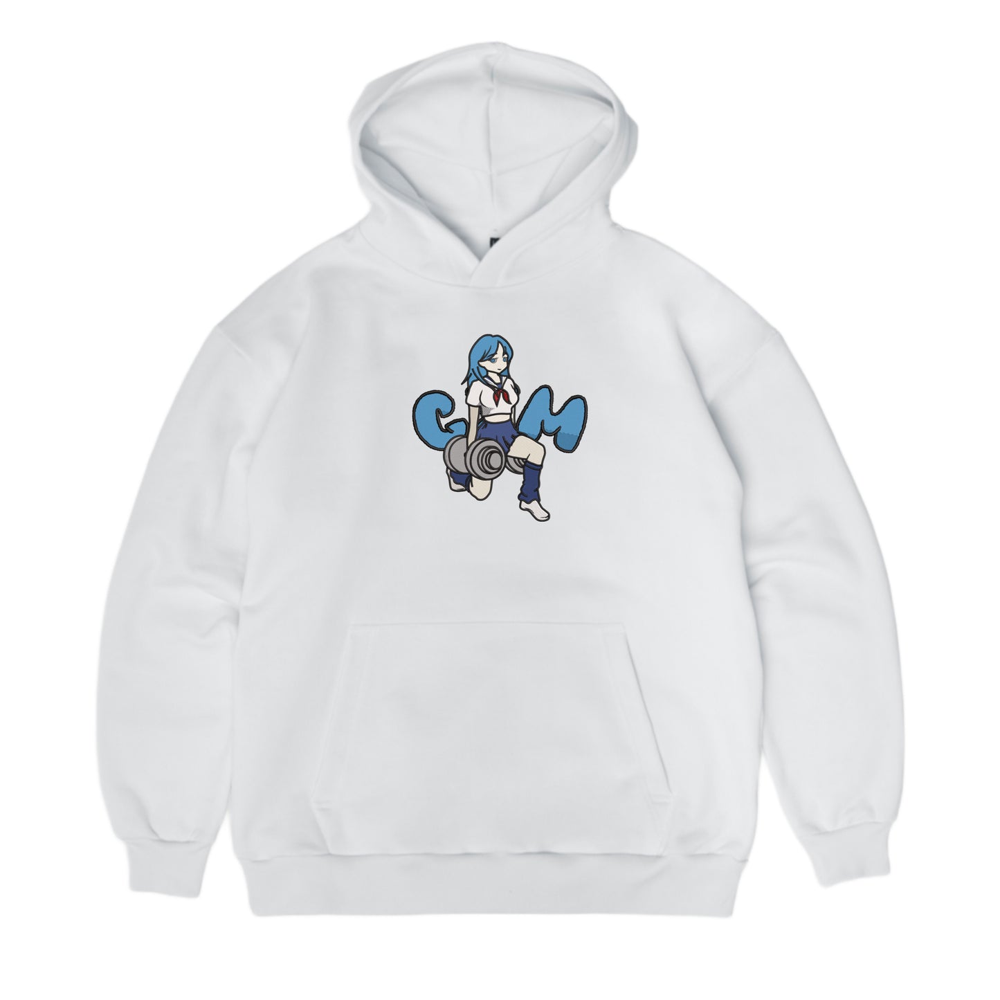 (2) gym girl hoodie