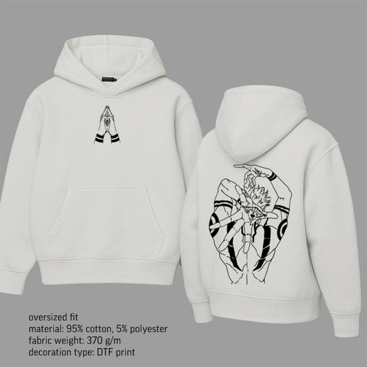 SUKUNA DTF PRINT Hoodie