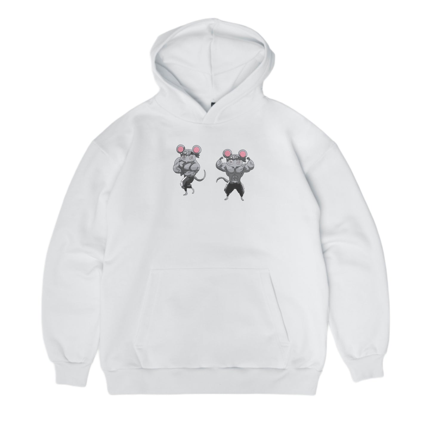 mice-muscles hoodie