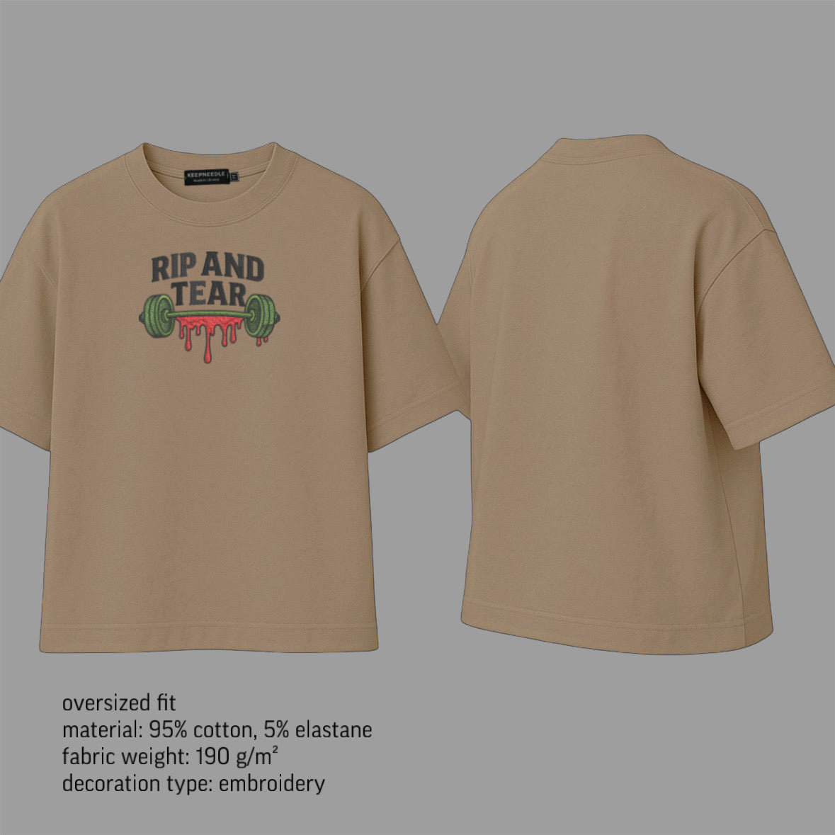 RIP AND TEAR T-SHIRT