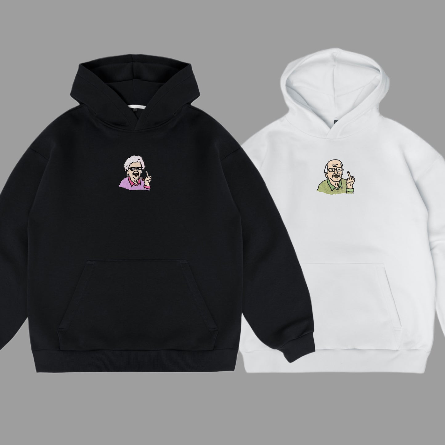 Savage grandparents hoodies