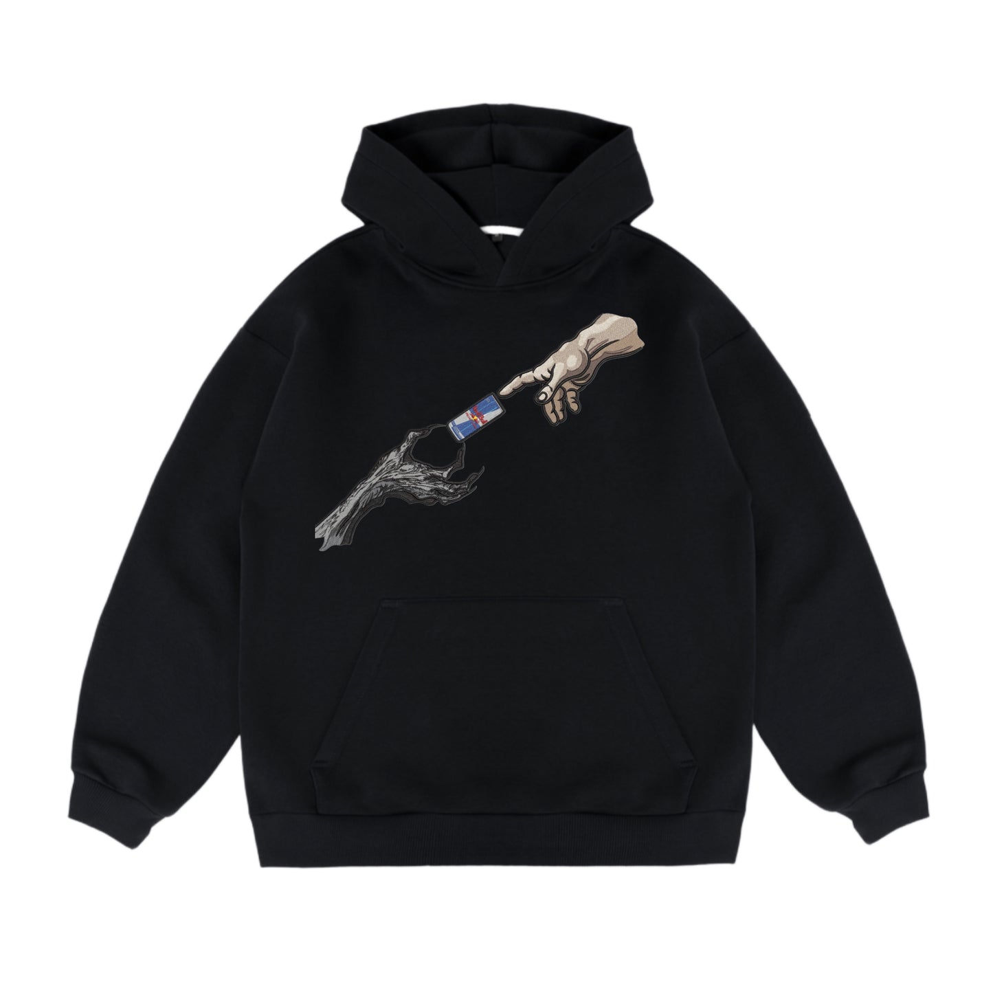 God & hand red bull hoodie