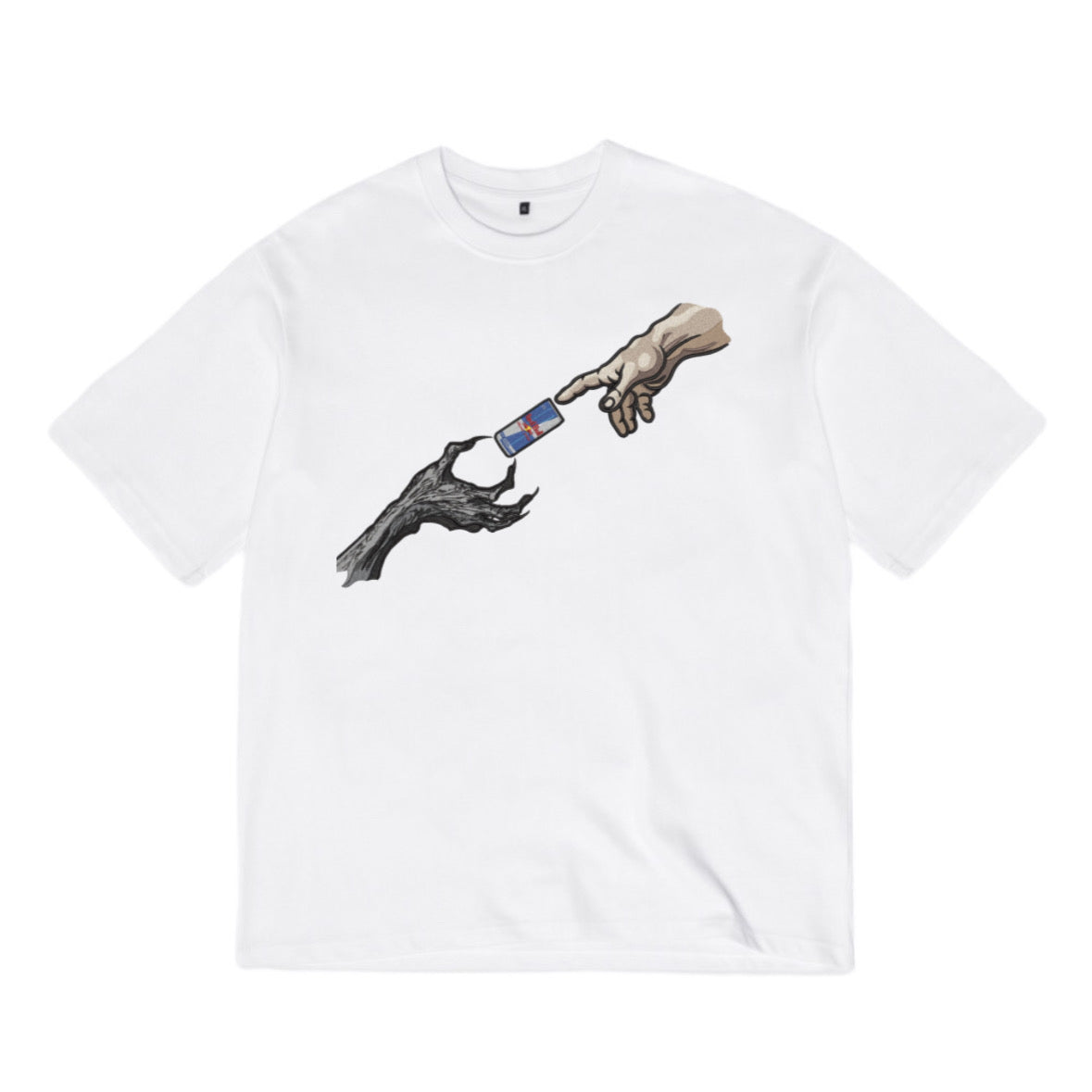 God & hand red bull t-shirt