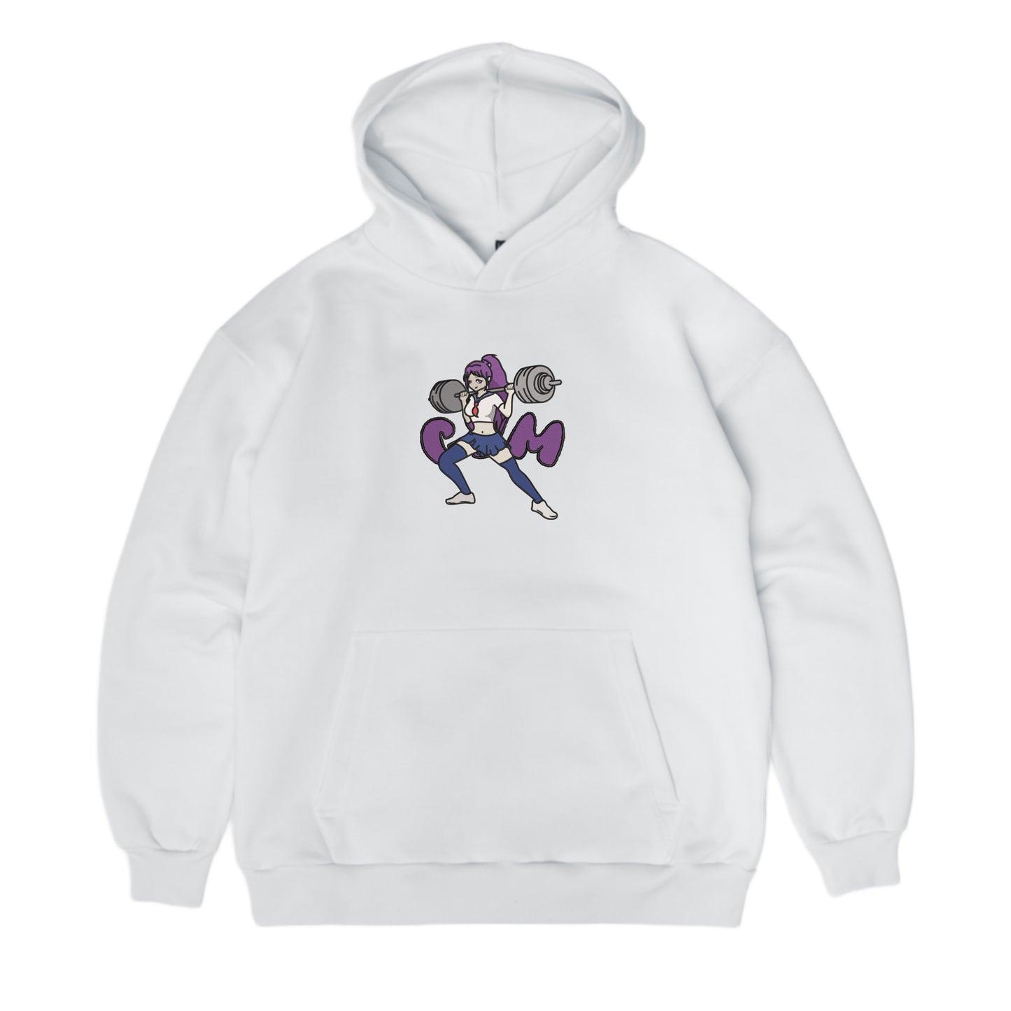(3) gym girl hoodie