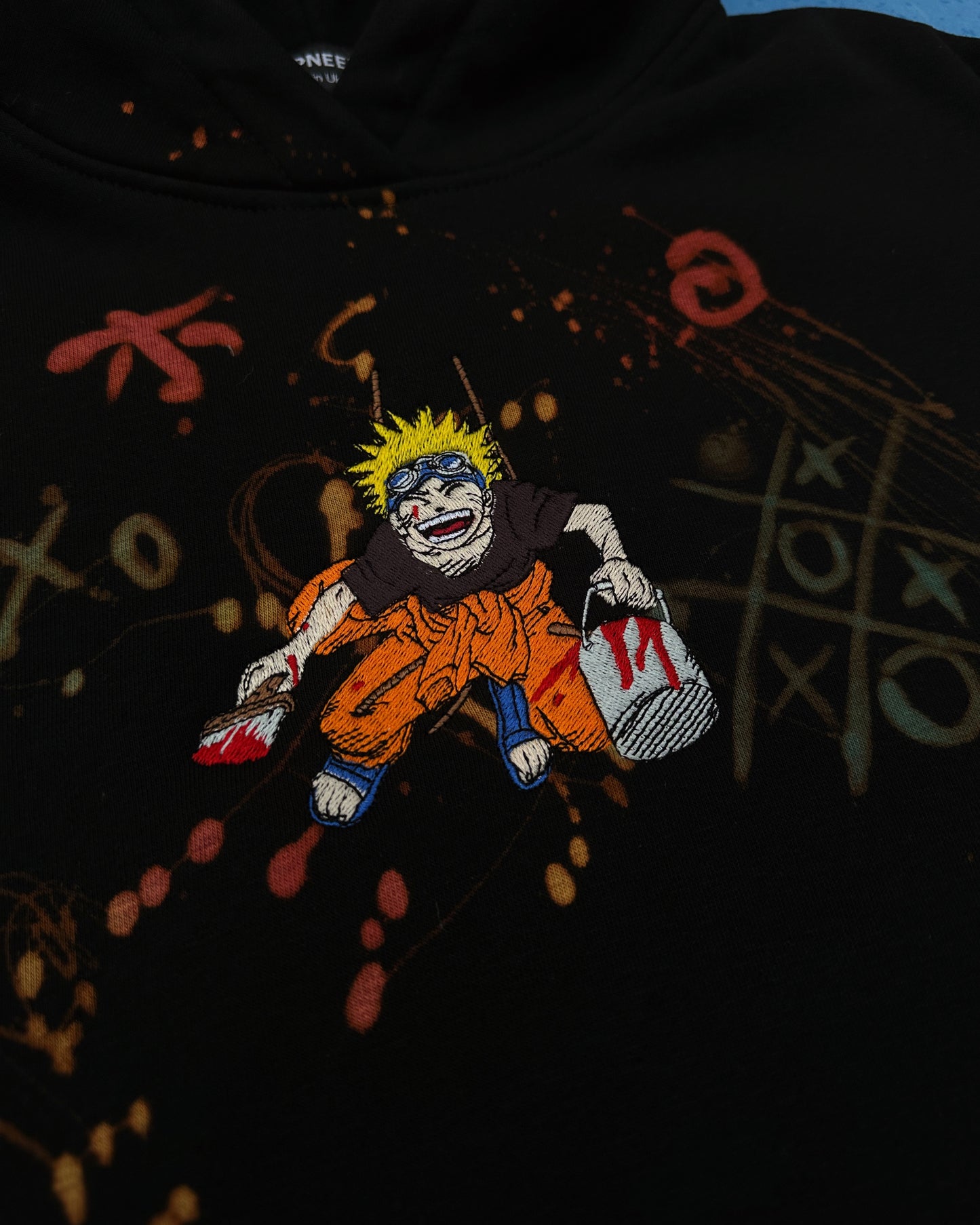Naruto painting hoodie
