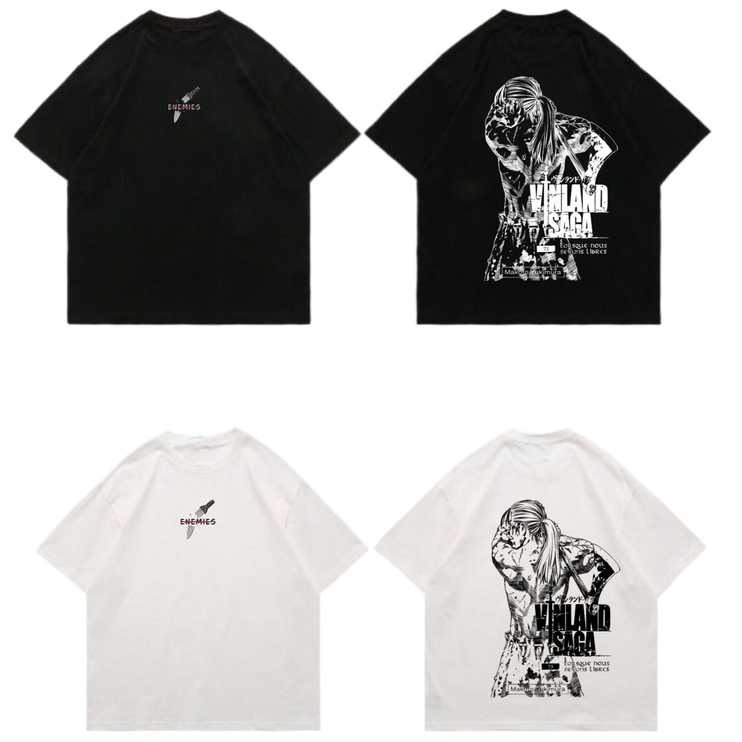 enemies t-shirt