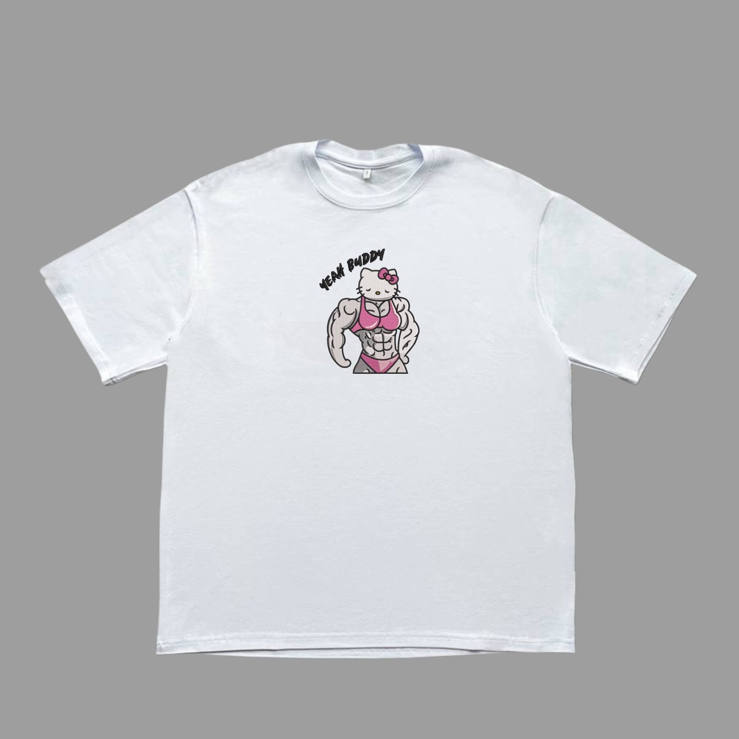 Kitty tee white L