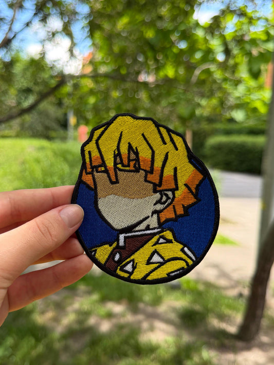 KNY Zenitsu Embroidered Patch
