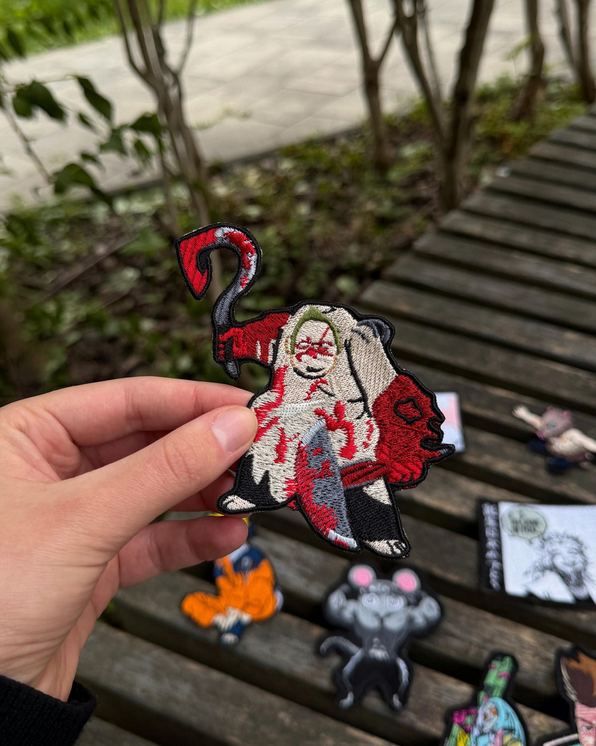 Pudge Embroidered Patch