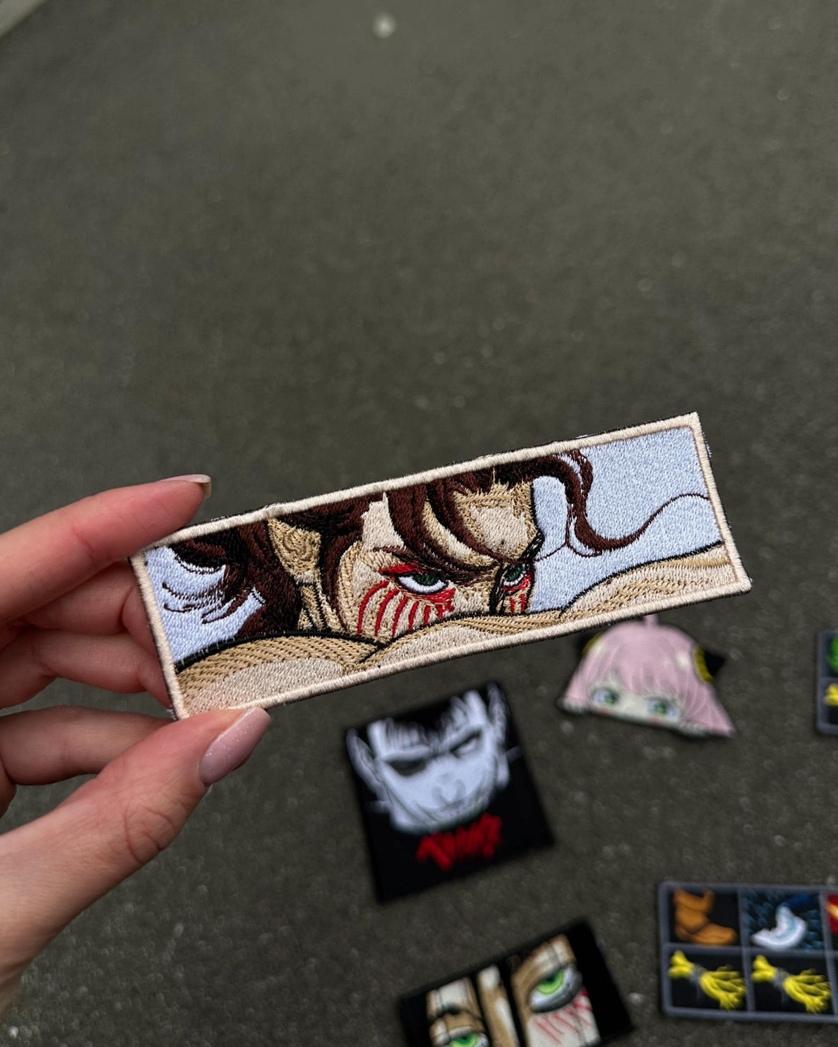 Titan Eyes Embroidered Patch