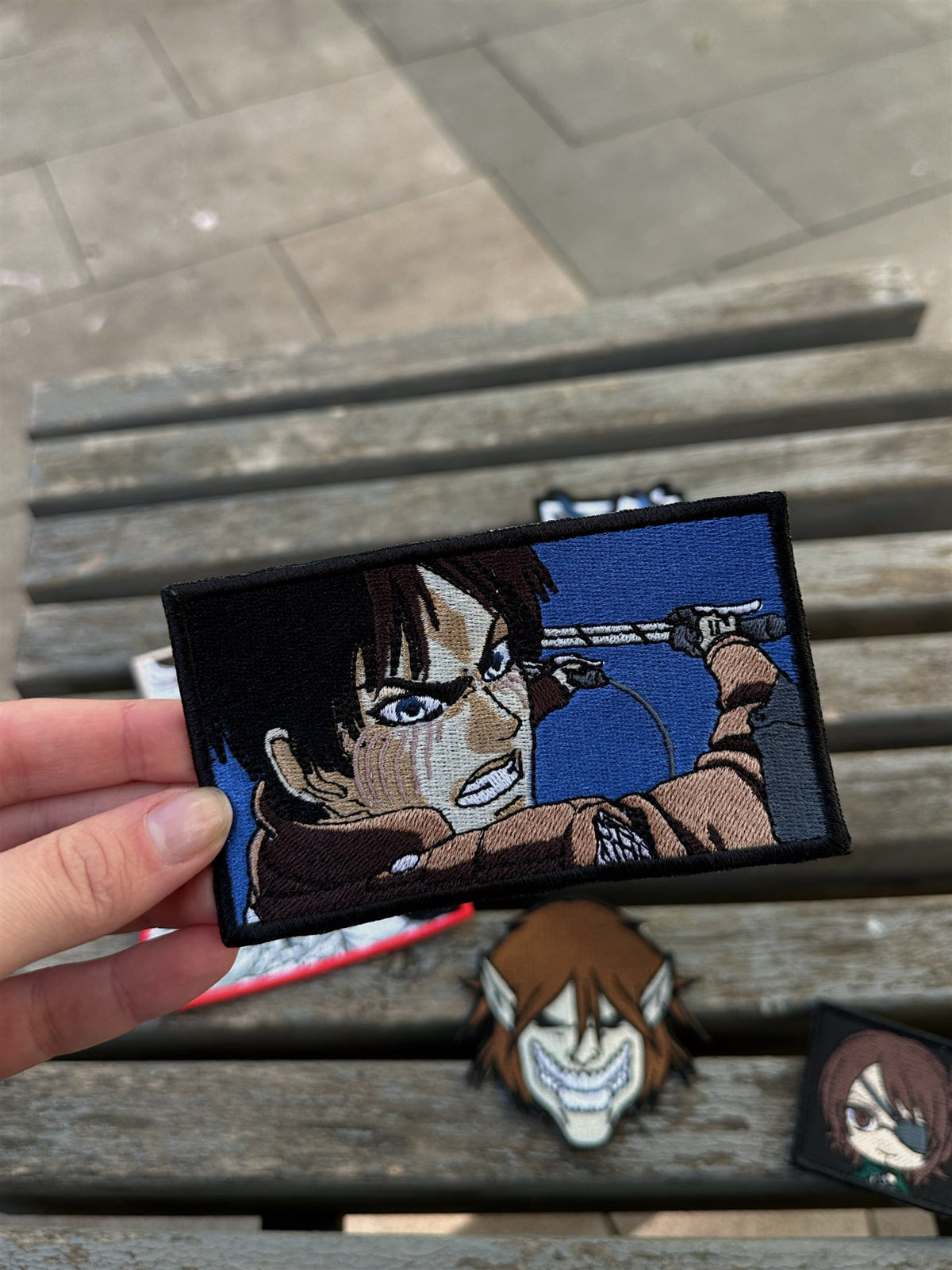 Eren Yeager Rage Embroidered Patch – Attack on Titan