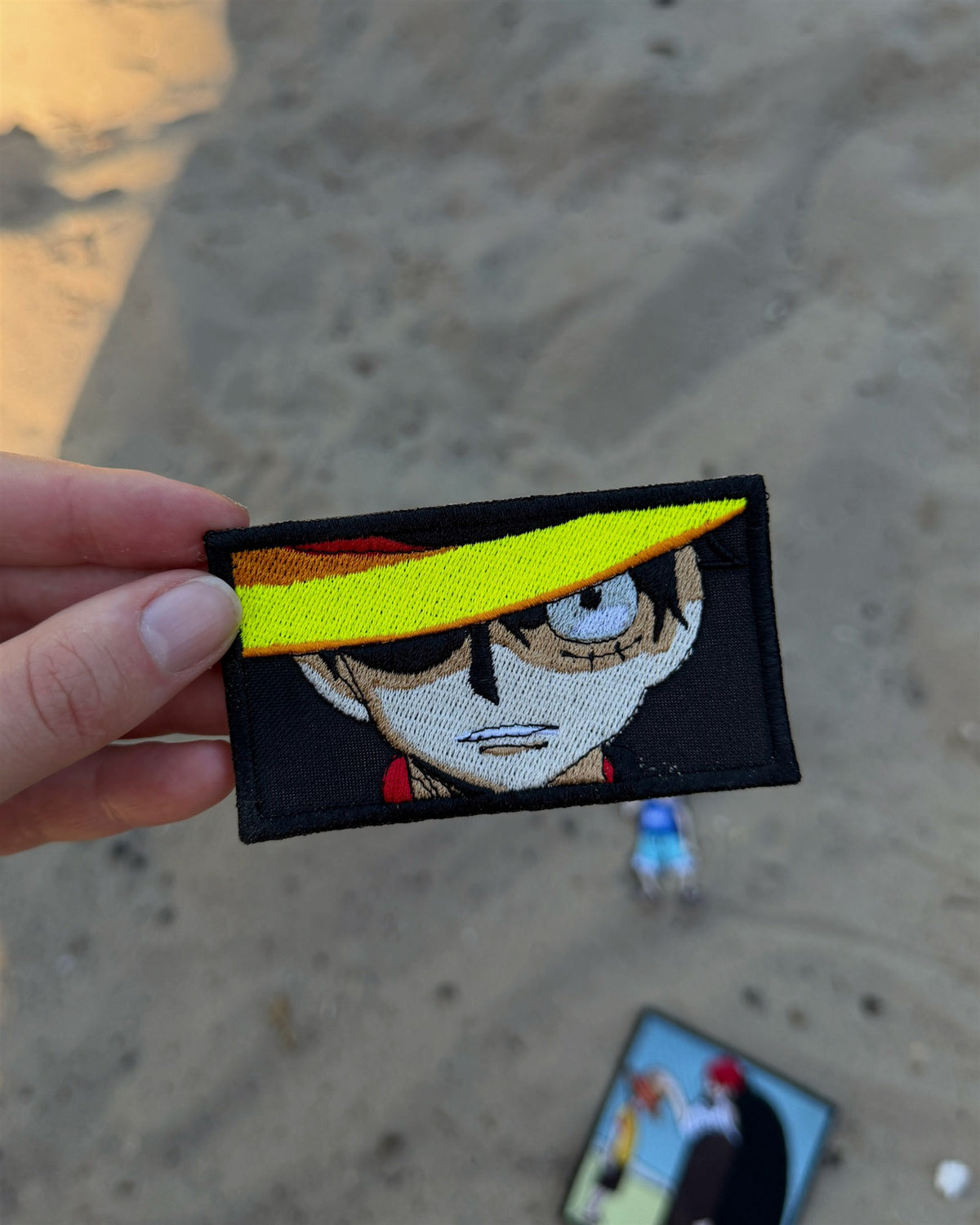 Luffy Eyes Embroidered Patch – One Piece