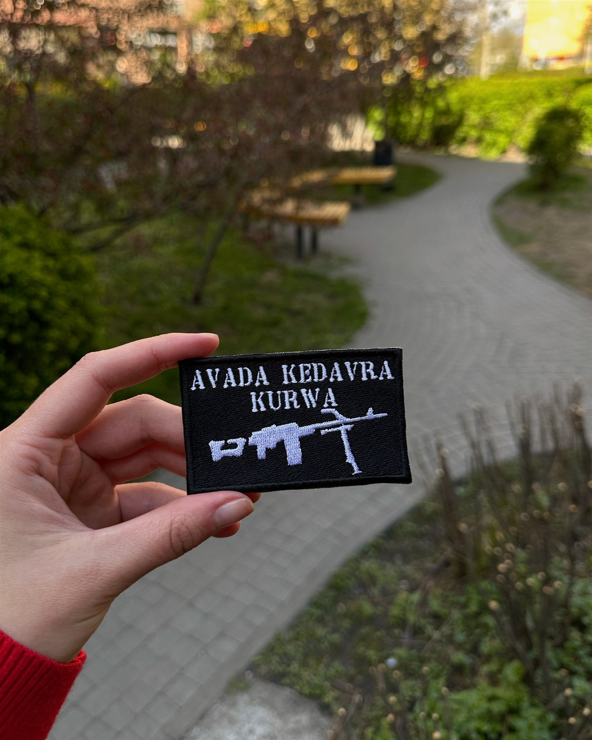 Avada Kedavra Kurwa Morale Patch