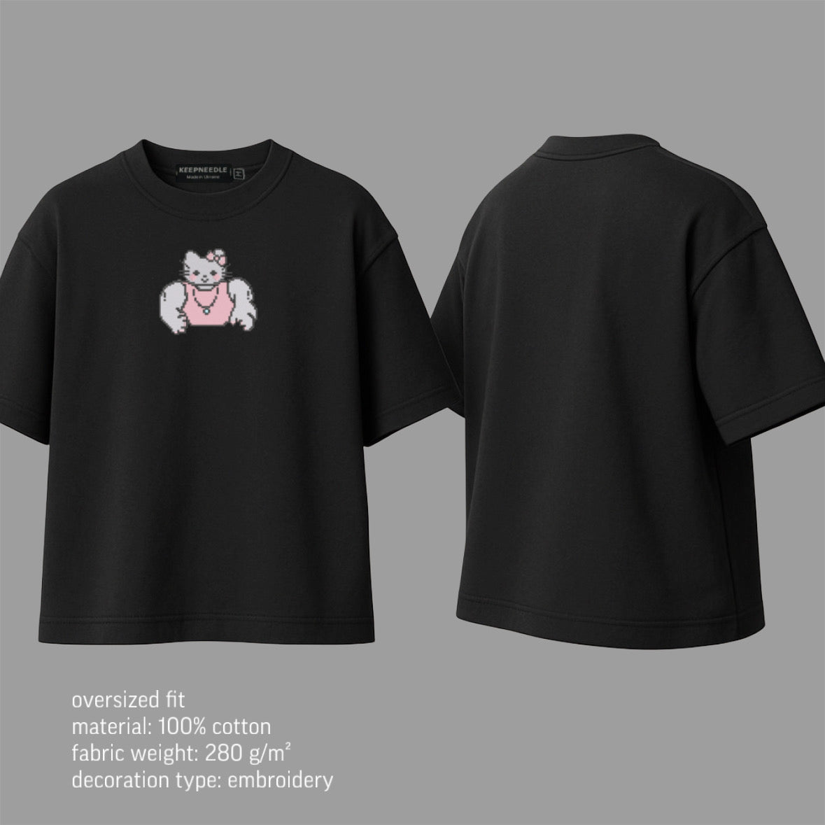 KITTY PIXEL T-SHIRT