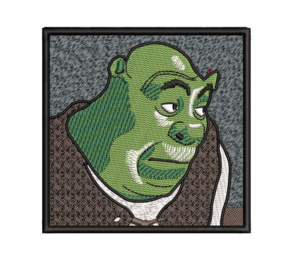 Shrek Patch – 10×10 cm