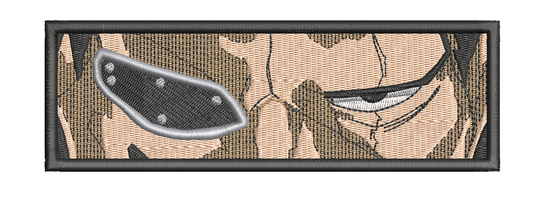 Kenpachi Zaraki Patch – 16×5 cm