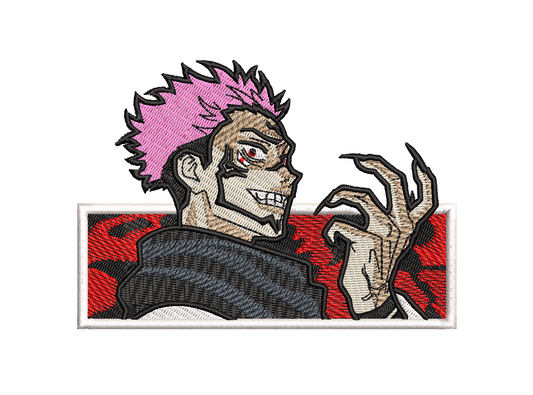 Ryomen Sukuna Patch – 12×10 cm