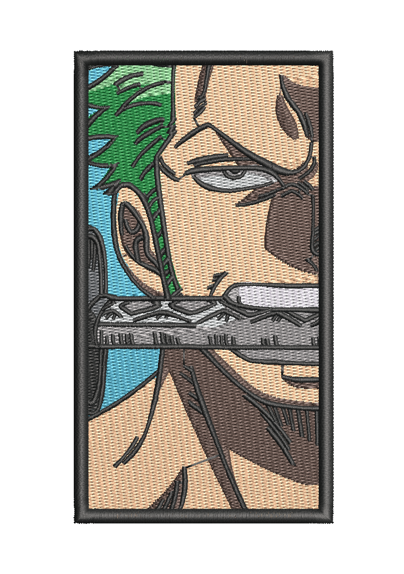 Roronoa Zoro Patch 12x7 cm