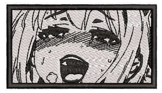 Anime Manga Embroidered Patch – 10×6 cm