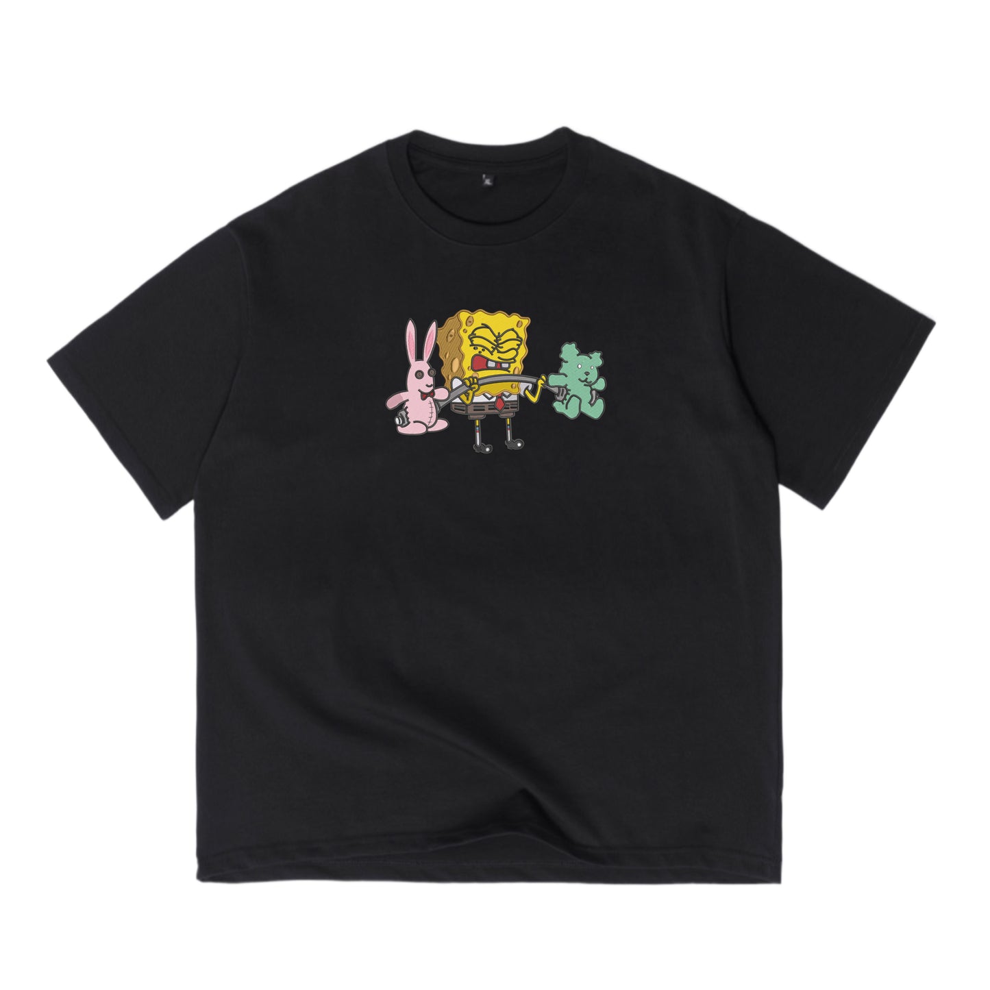 SpongeBob lifting weights t-shirt