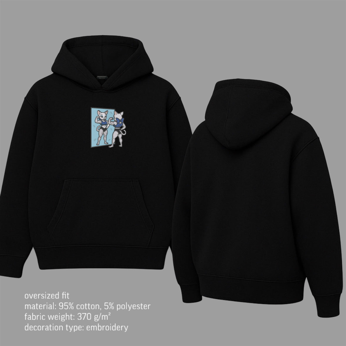 MUSCLE TOOTS HOODIE