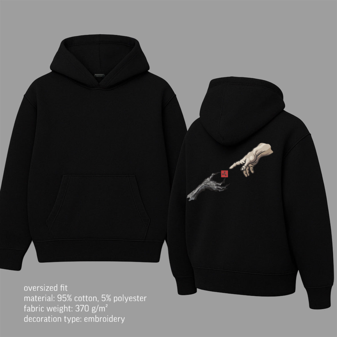 God&Hand Rust  HOODIE