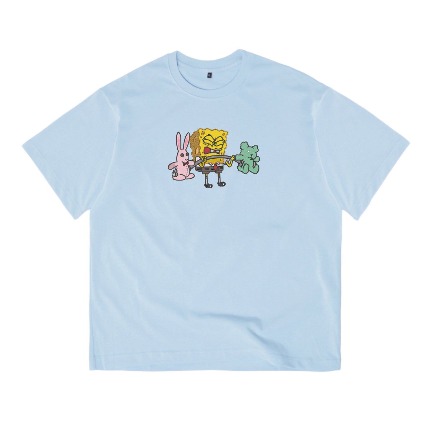 SpongeBob lifting weights t-shirt