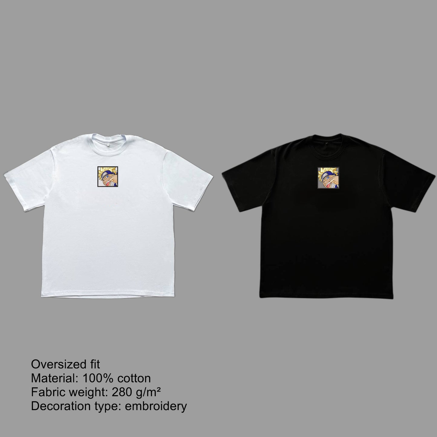 Naruto 8cm tee