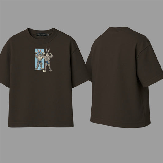 MUSCLE BUNNY T-SHIRT