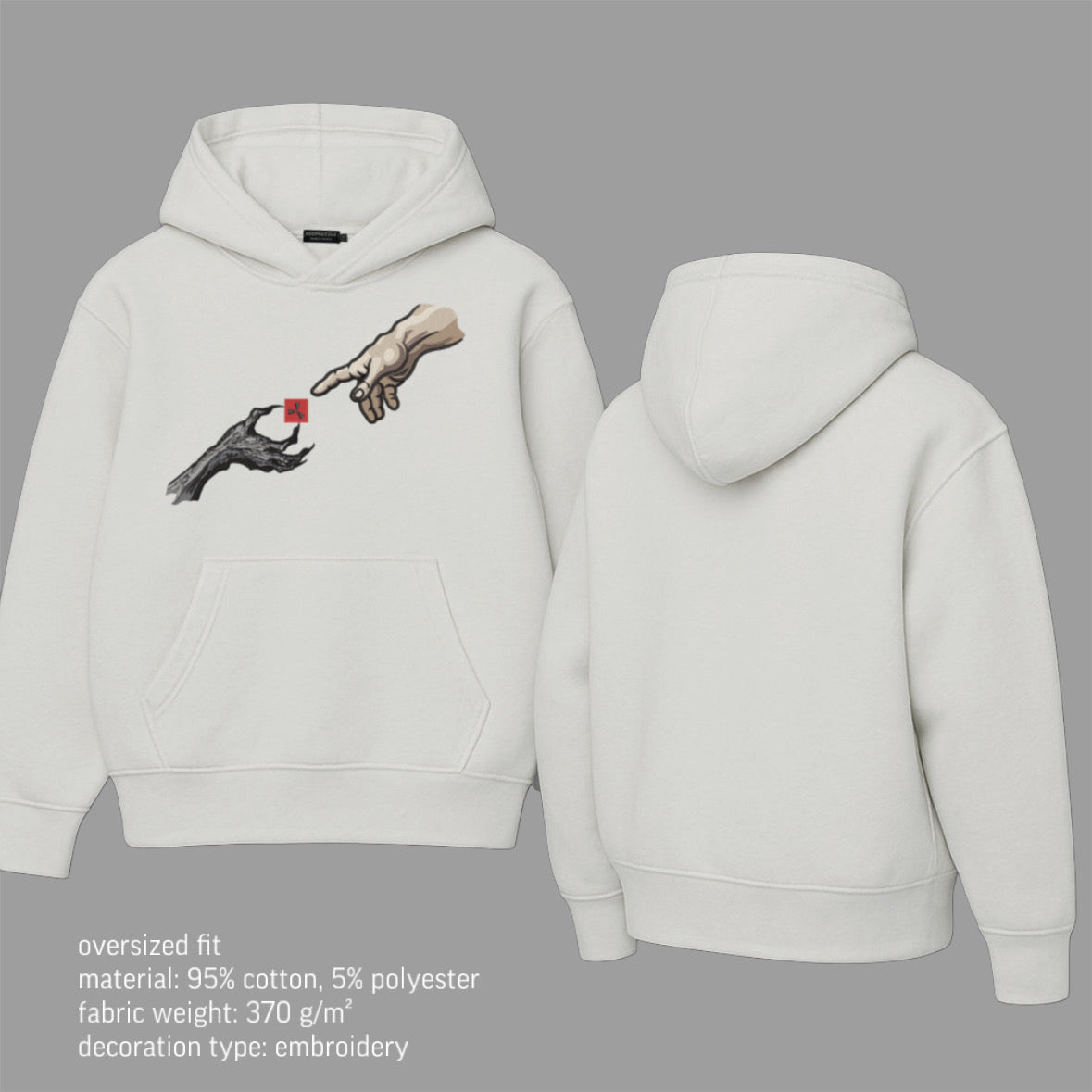 God&Hand Rust  HOODIE