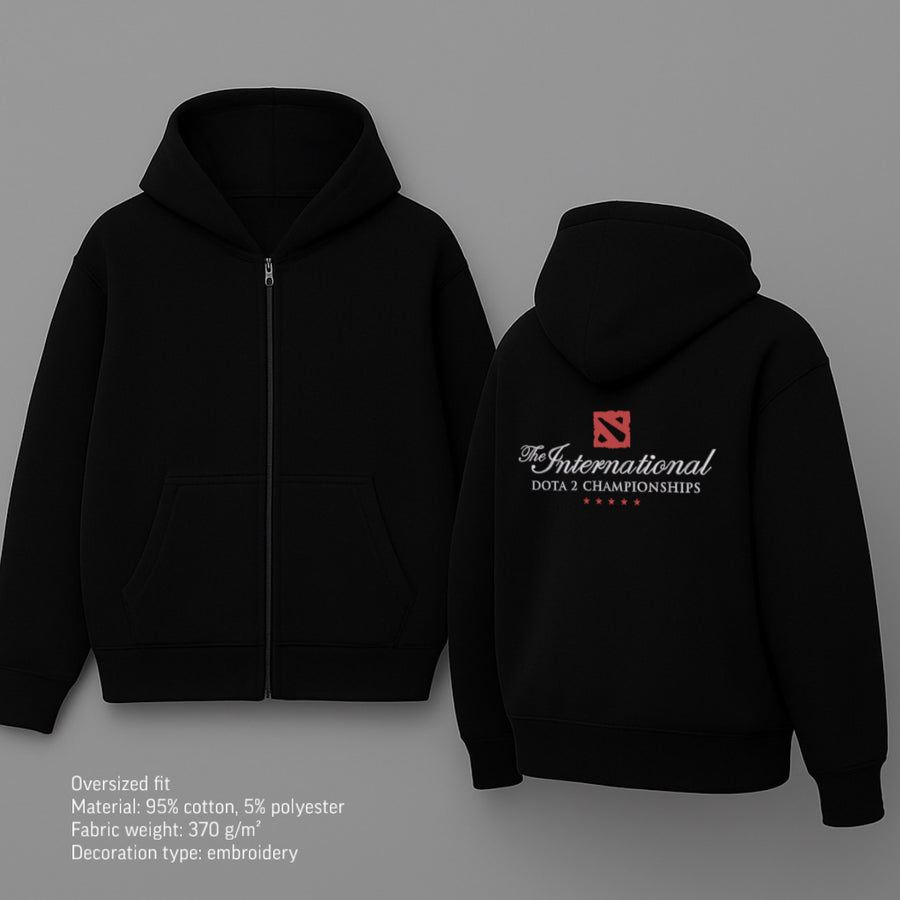 DOTA TI Zip-hoodie