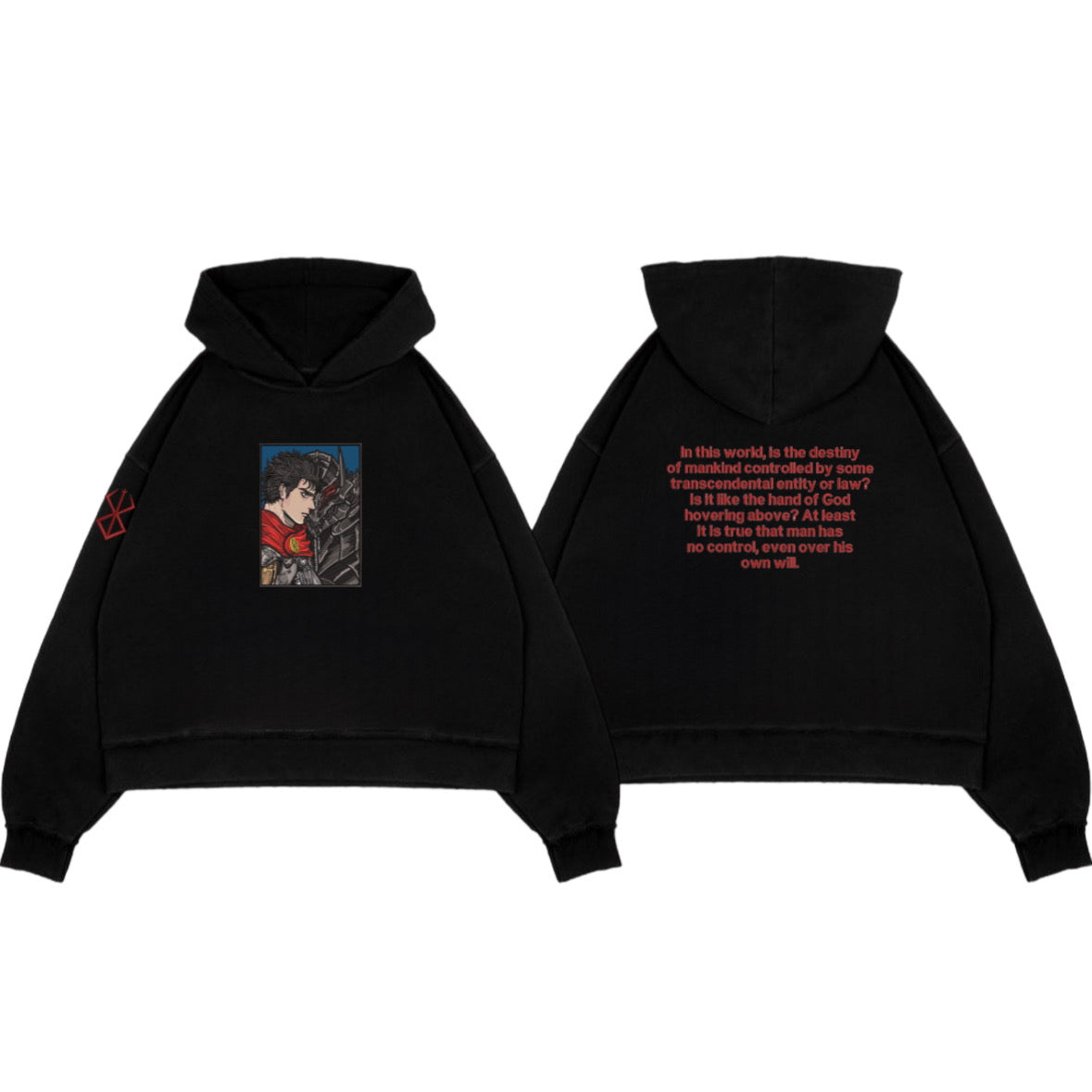 GUTS HOODIE 1 | keepneedle