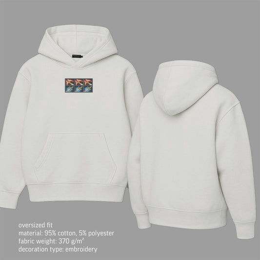 daedalus & falcon blade hoodie