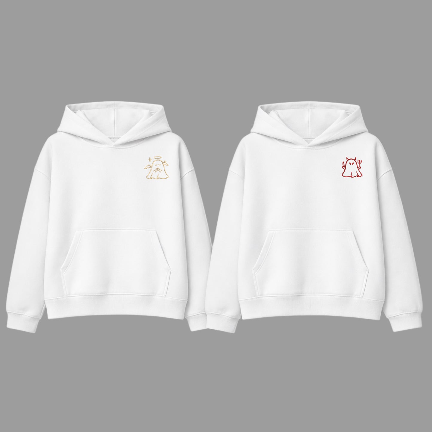 Angel & Devil  Hoodies