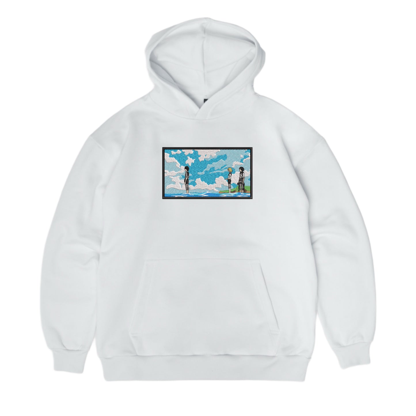 Sudadera con capucha Aot sea