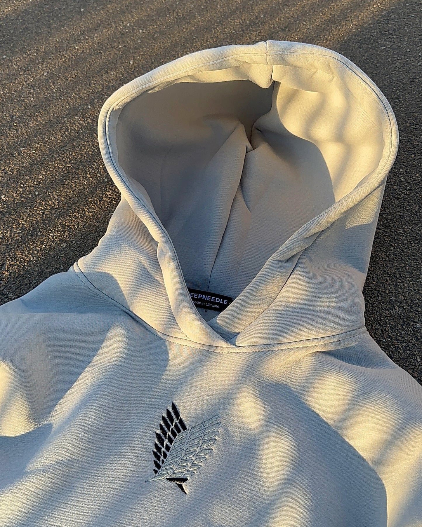 AoT silver hoodie S; M; XL