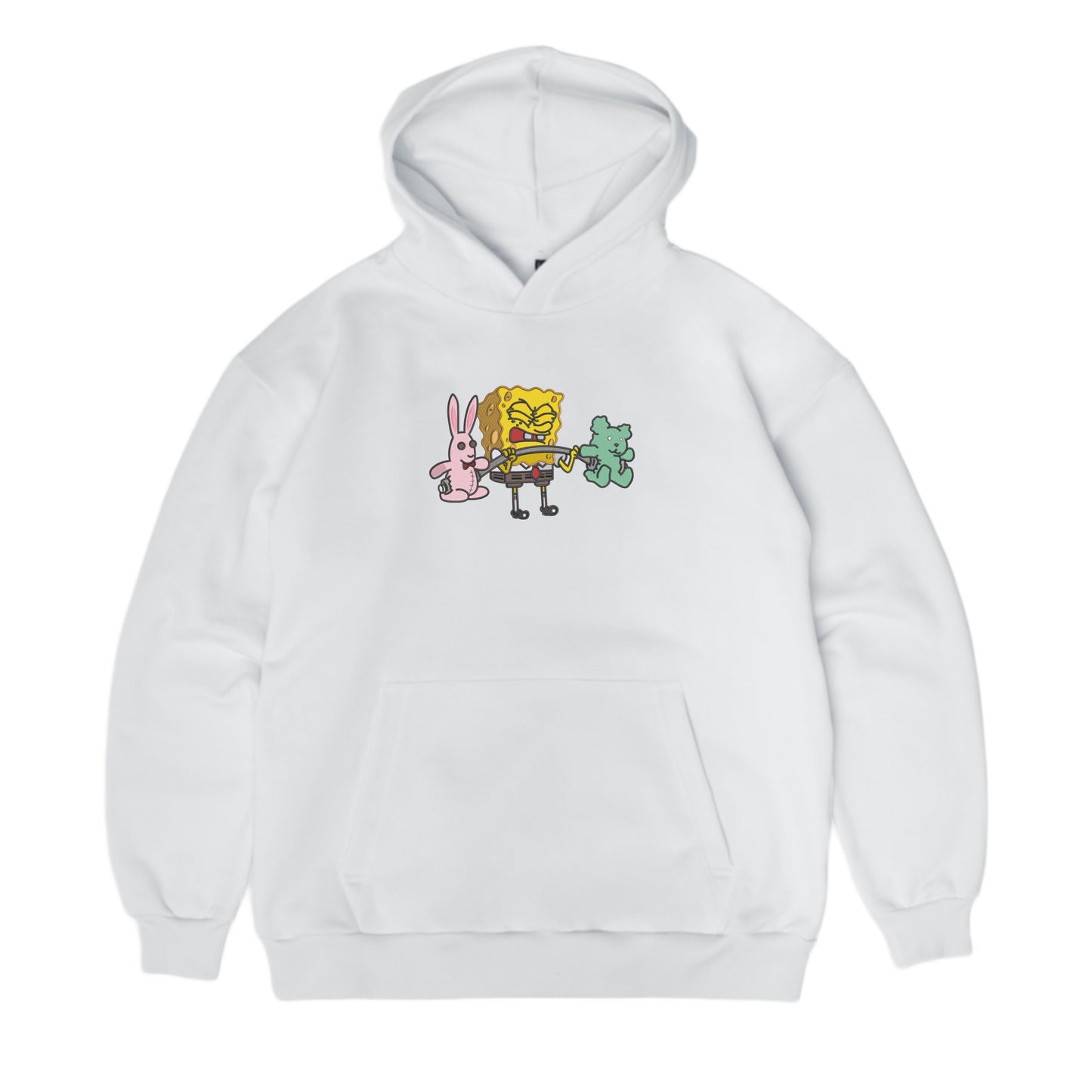 SpongeBob lifting weights hoodie