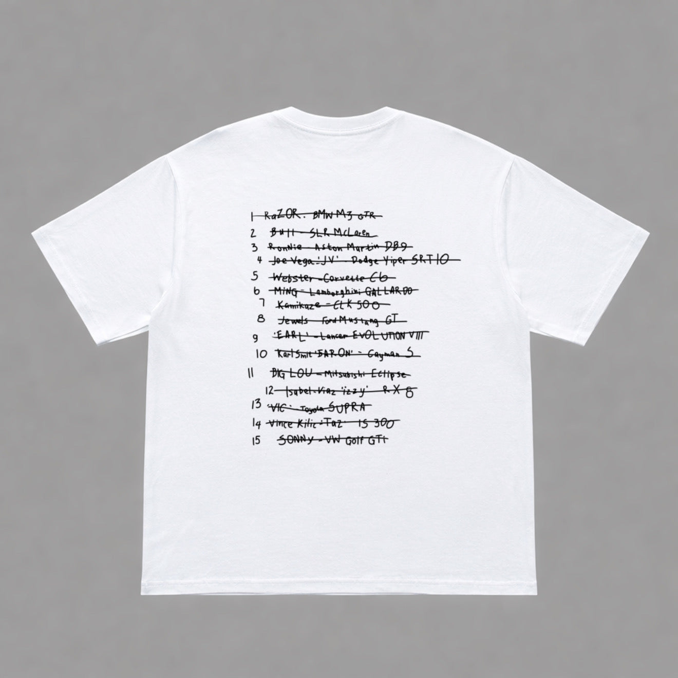 blacklist T-SHIRT DTF Only