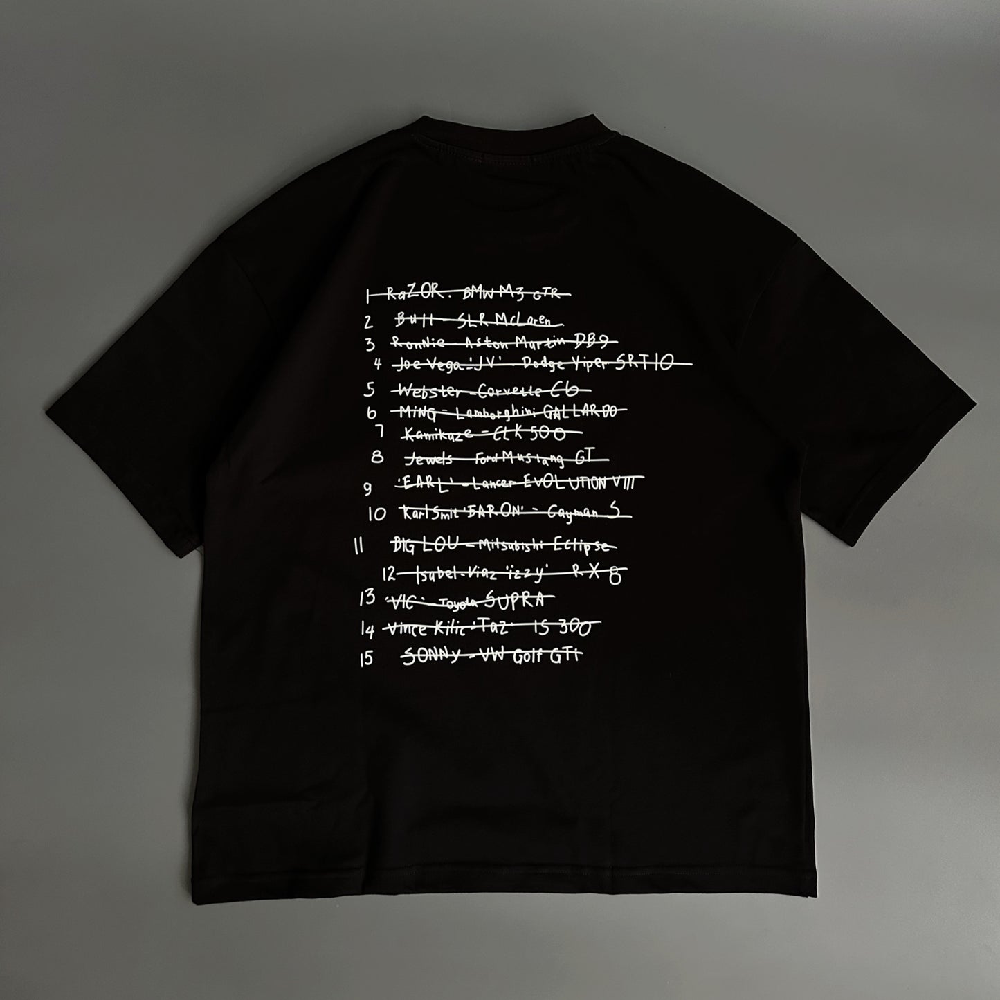 blacklist T-SHIRT DTF Only