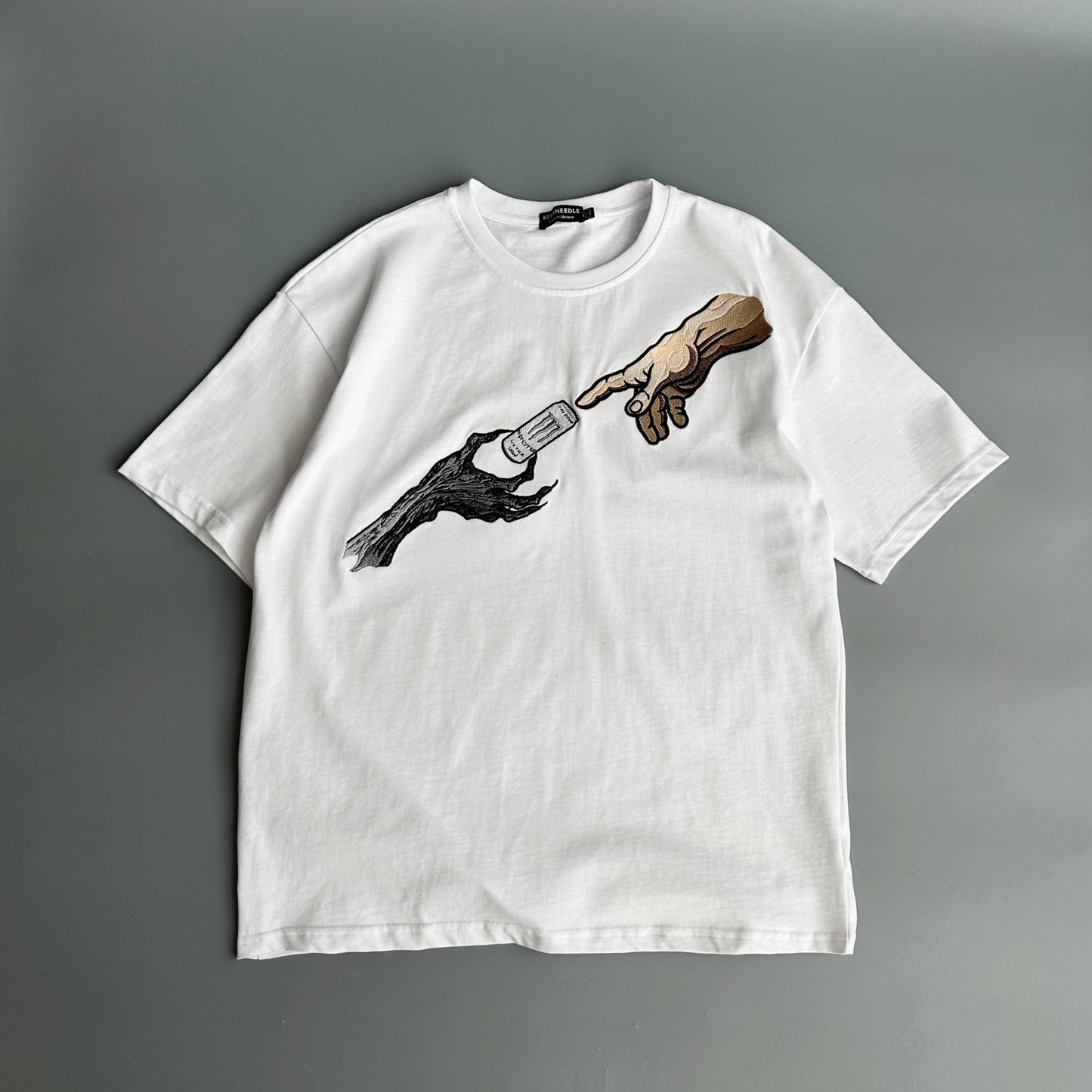 Touch of Energy white tee [2XL]