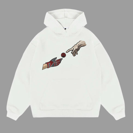 Crimson Kimono HOODIE