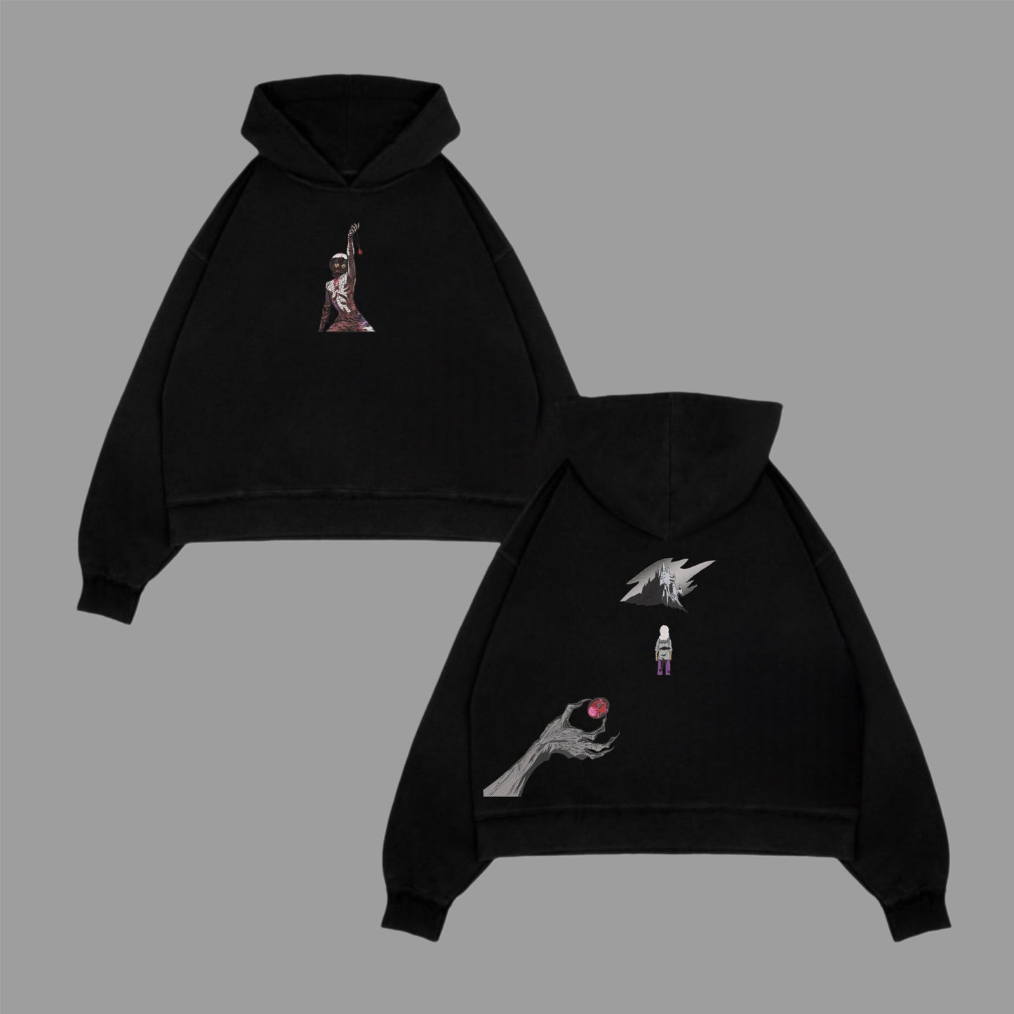 White Hawk Hoodie (M)