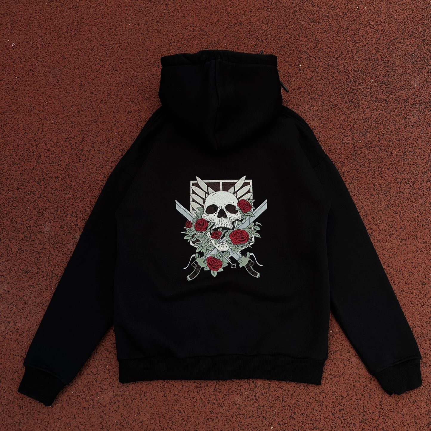 SKULL ZIP-HOODIE