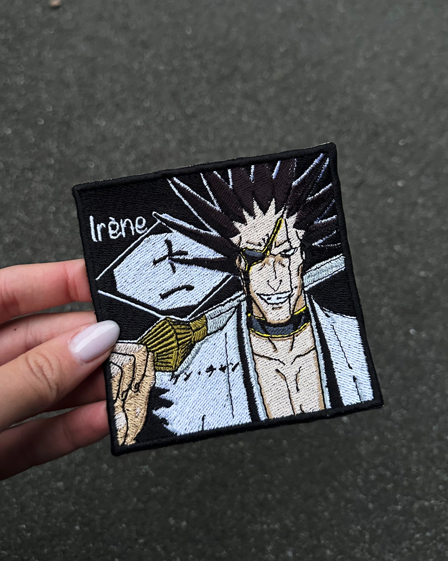 Kenpachi Zaraki Patch 10x10 cm