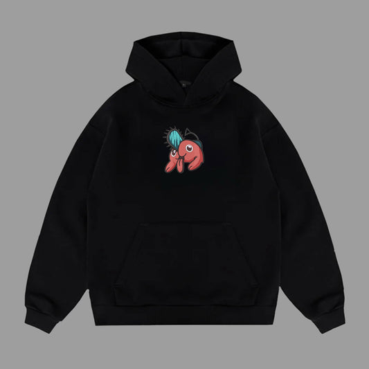 Orange Devil Hoodie (M)