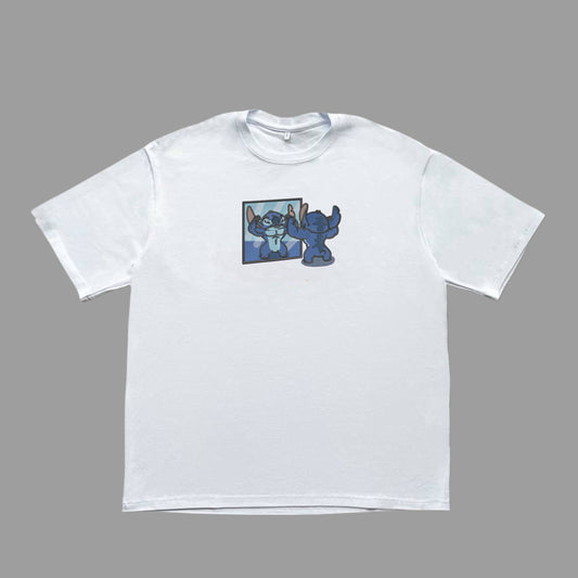 Stitch white tees