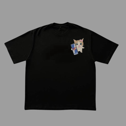 kitty  redbull tee xs