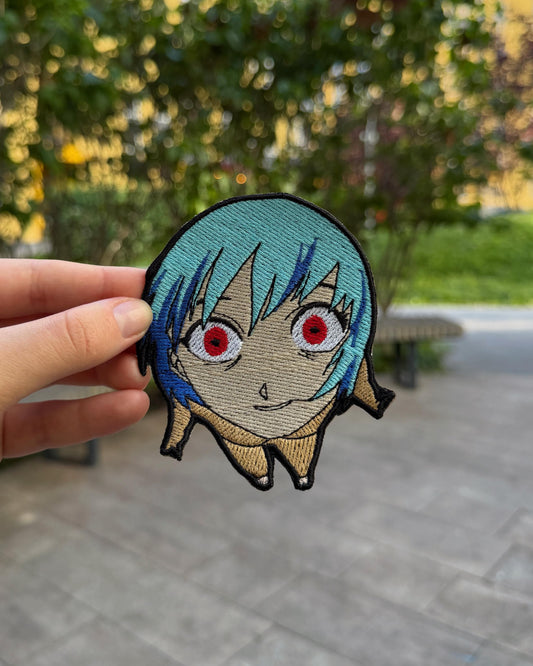 Embroidered Anime Face Patch